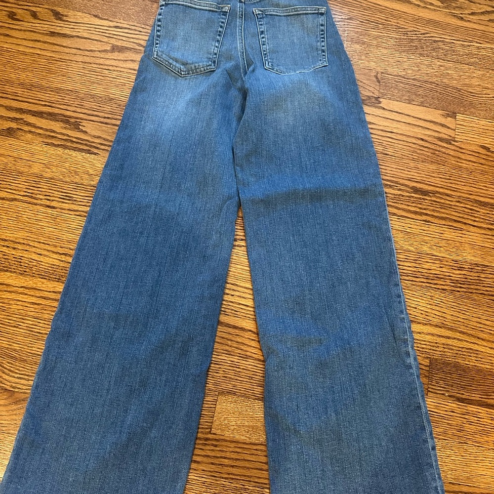 Frame Denim or slim Palazzo Sz 24 Drizzle - Picture 2 of 8